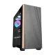 Darkflash DS900WS Computer Case with 4 Fans, Black