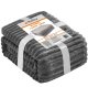 Soft Microfiber Throw Blanket 160x200 cm Ruhhy 24494, Grey