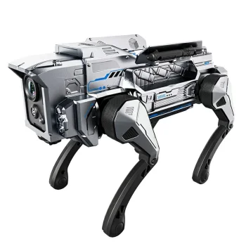 Remote Control Wolf Robot 3-in-1 with Launchers