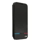 BMW M Collection Triangles Folio Case for Samsung Galaxy S22+ Black