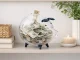 Large Glass Piggy Bank for Coins and Bills, Clear Money Saving Jar for Adults & Kids