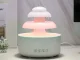 Wireless Air Humidifier and Aroma Diffuser with LED Lamp and Fountain Effect