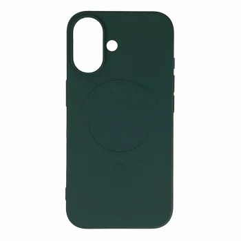 Samsung Galaxy A16 4G / 5G ( SM-A166 / SM-A165 ) Liquid Silicone Case with MagSafe Cover, Green