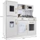 Kruzzel 22117 Kids Wooden Toy Kitchen