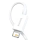 USB to Lightning Cable Baseus CALYS-A02 2.4A 1m White