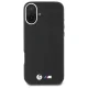 BMW iPhone 16 Plus Case M Smooth Full Wrapped Metal MagSafe, Black