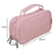 Maaleo Two-Compartment School Pencil Case, Pink