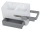 Bathroom Organizer with Hair Dryer Holder and Drawer, Mixed Colors