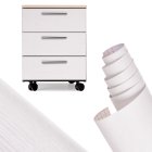 Self-Adhesive Vinyl Furniture Wrap Roll 1.22x50m, White Oak