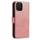 Magnet Case Book Cover with Stand for Samsung Galaxy A73, Pink