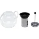 Bodum ASSAM Tea Press with Stainless Steel Filter 1.5L Silver