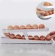 Egg Tray Organizer Box, White