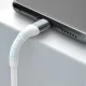 3mk Hyper Cable N-SERIES USB-C to USB-C Cable 1m 60W, White