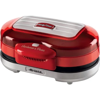 Ariete Party Time Hamburger Maker, 1200 W, Red