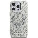 Karl Lagerfeld IML Karl Script Pattern MagSafe Case for iPhone 16 Pro, White