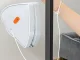 Double-Sided Magnetic Window Cleaner with Safety Cord, White