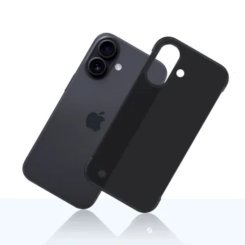 3mk Just20g Matt Case for Apple iPhone 16 Matte Black