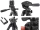 Phone and Camera Tripod with Bluetooth Remote (32-100cm), Black