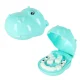 Kids Dentist Play Set with Hippo, Blue