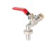 IBC Tank Tap 1000L with 1/2\" Hose Connection, Silver