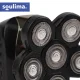 Soulima 00026423 Cordless Hair and Beard Trimmer / Shaver with 6 Heads, Black
