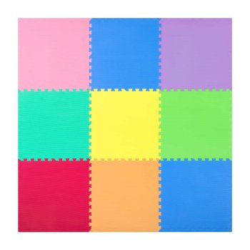 Kids Puzzle Foam Mat 180x180cm, Multicolored