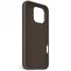Decoded AntiMicrobial Silicone Backcover with MagSafe iPhone 16 Pro Max - Dark Brown
