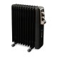 ELDOM HO110C ribby Oil Filled Radiator 2500W Portable Heater, Black