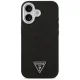 Guess Glitter Triangle Logo MagSafe Case for iPhone 17 - Black