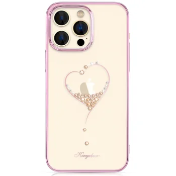 Case Kingxbar Wish Series for iPhone 14 Plus with Crystals, Pink