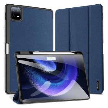 Xiaomi Pad 6 / Pro 11'' DUX DUCIS Domo Tablet Book Cover Case, Blue
