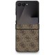 Guess 4G Classic MagSafe Case for Samsung Galaxy Z Flip 7 Brown
