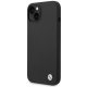 Apple iPhone 14 6,1\" BMW Silicone Metal Logo Case Cover (BMHCP14SSILBK), Black