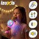 Izoxis Kids Wireless Bluetooth Karaoke Microphone, Pink