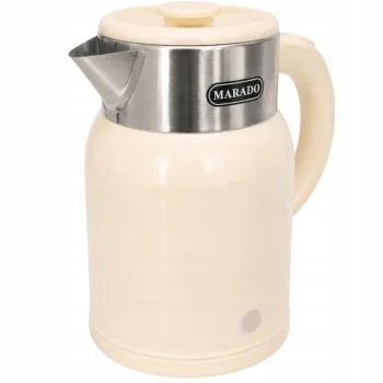Retro stiliaus elektrinis virdulys, 1500 W, 1.4 l, bežinis