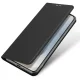Dux Ducis Skin Pro Phone Case Cover Samsung Galaxy S25 Edge with Flip and Card Slot - Black