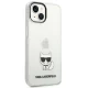 Karl Lagerfeld Choupette Body Case for iPhone 14 Plus - Transparent