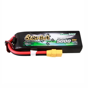 Gens Ace 5000mAh 11.1V 60C 3S1P LiPo Battery with XT90 Connector