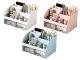 Desk and Makeup Organizer with Drawers for Cosmetics and Stationery
