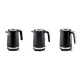 Berdsen BD-705 Electric Kettle, 1.7L, Black/Silver