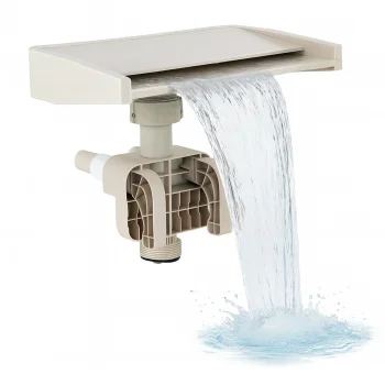 Pool Waterfall Fountain for Above Ground Pools, Relaxing Water Feature Accessory