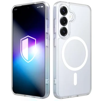 3mk Misty MagCase for Samsung Galaxy S25, White