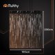 Ruhhy Decorative Curtain 100x200 cm, Black