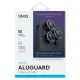 Uniq Optix Aluminum Camera Lens Protector for iPhone 16 Pro / 16 Pro Max, Iridescent