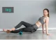 Electric Vibrating Fitness Pilates Yoga Massage Roller - 35x8 cm, Orange
