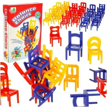 Falling Chairs Dexterity Game (24 pcs)