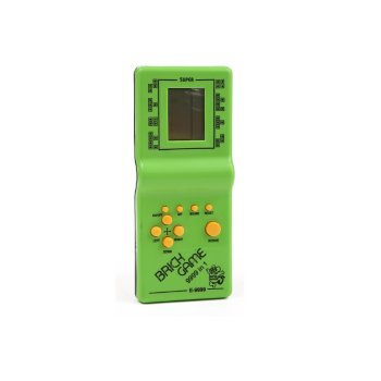 Telcon Retro Tetris Game Console, Green