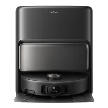 MOVA V50 Ultra Complete robot vacuum with cleaning station, black