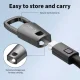 Tech-Protect Ultraboost DNA Keychain USB-C Cable PD 60W 17cm - Gray