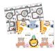 Double-sided Foldable Foam Play Mat Pad Rug for Kids, Street/Animals, 198x179cm